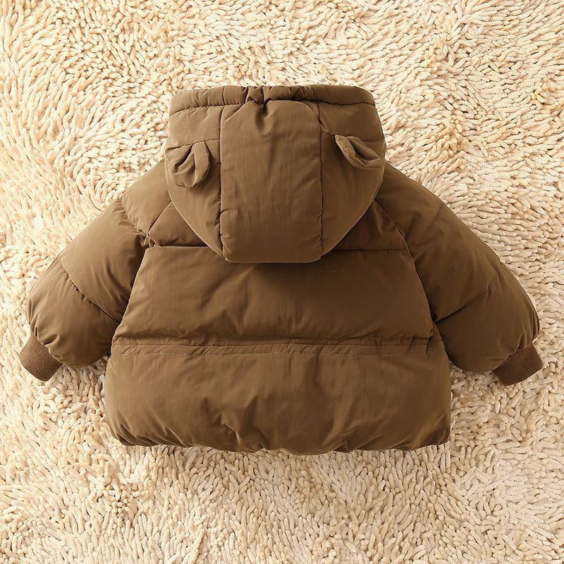 Warm-keeping Cotton Clothing Kids' Overcoat